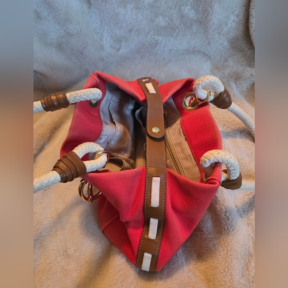 MICHAEL KORS | Marina Tangerine Anchor Tote - Picture 14 of 14